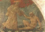 UCCELLO, Paolo Creation of Adam Sweden oil painting artist